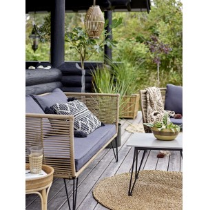 Mesa Auxiliar MUNDO, Metal / Cemento Gris - Bloomingville. Vackart 2