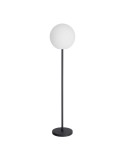 Lámpara de pie de exterior Dinesh acero negro - Kave Home