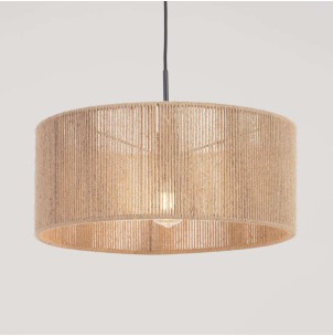 Pantalla lámpara de techo Crista de yute natural Ø 47 cm - Kave Home 2