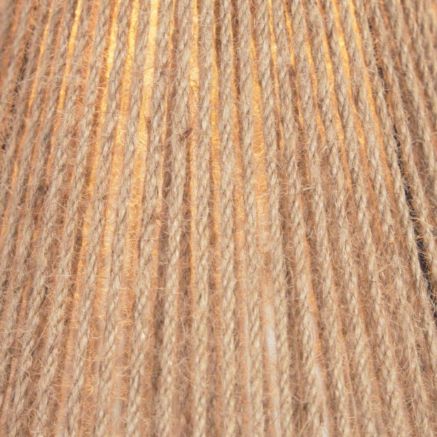 Pantalla lámpara de techo Crista de yute natural Ø 24,5 cm - Kave Home Pantalla lámpara de techo Crista de yute natural Ø 24,5 cm - Kave Home