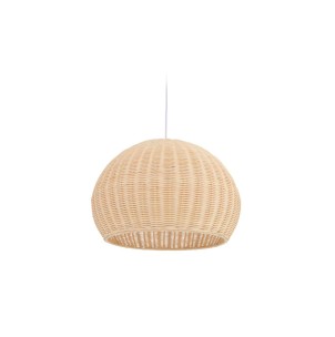 Pantalla lámpara de techo Deyarina de ratán con acabado natural Ø 45 cm - Kave Home; Vackart. AA8786FN46. Los mejores muebles de diseño de la marca Kave Home
