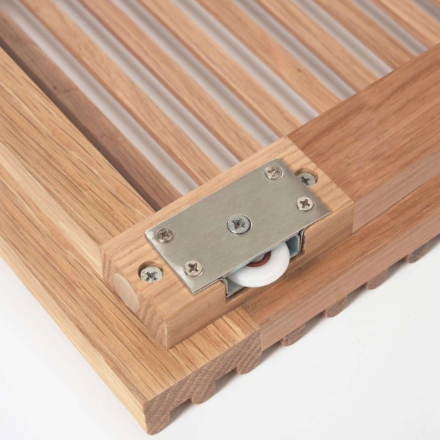 Estantería Beyla de madera maciza y chapa de roble 84,5 x 170 cm FSC 100% - Kave Home Estantería Beyla de madera maciza y chapa de roble 84,5 x 170 cm FSC 100% - Kave Home