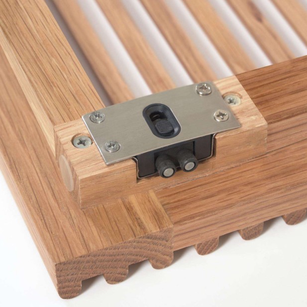 Estantería Beyla de madera maciza y chapa de roble 84,5 x 170 cm FSC 100% - Kave Home Estantería Beyla de madera maciza y chapa de roble 84,5 x 170 cm FSC 100% - Kave Home