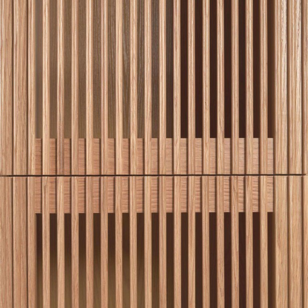 Estantería Beyla de madera maciza y chapa de roble 84,5 x 170 cm FSC 100% - Kave Home Estantería Beyla de madera maciza y chapa de roble 84,5 x 170 cm FSC 100% - Kave Home