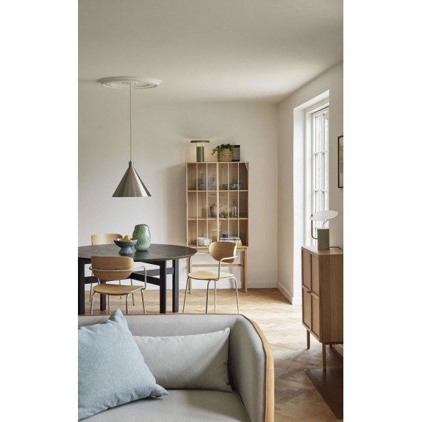 Mesa FJORD Ø140 cm, Madera Negra - Hübsch. Vackart Mesa FJORD Ø140 cm, Madera Negra - Hübsch. Vackart