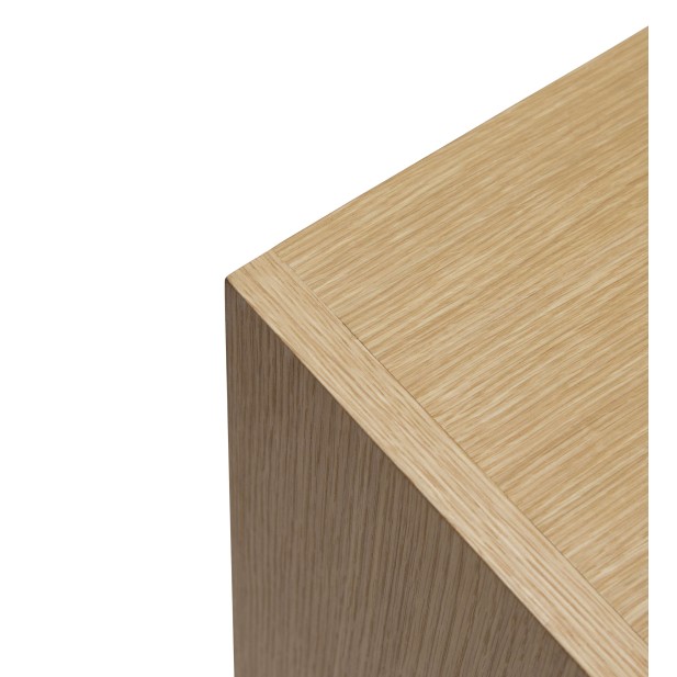 Aparador CANDOUR, Roble / Chapa Roble Natural - Hübsch. Vackart