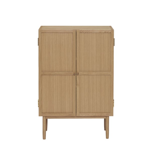 Aparador CANDOUR, Roble / Chapa Roble Natural - Hübsch. Vackart