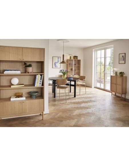 Aparador CANDOUR, Roble / Chapa Roble Natural - Hübsch. Vackart