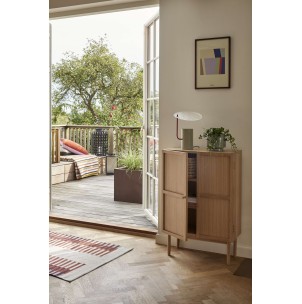 Aparador CANDOUR, Roble / Chapa Roble Natural - Hübsch. Vackart 2