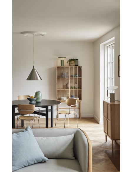 Aparador CANDOUR, Roble / Chapa Roble Natural - Hübsch. Vackart