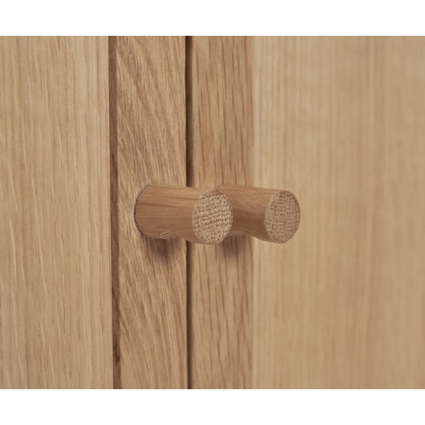 Consola DASH, Roble / Chapa Roble Natural - Hübsch. Vackart