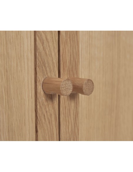 Consola DASH, Roble / Chapa Roble Natural - Hübsch. Vackart