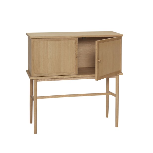 Consola DASH, Roble / Chapa Roble Natural - Hübsch. Vackart