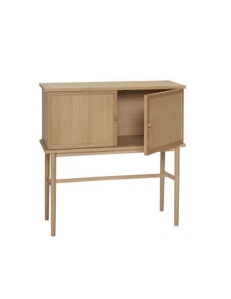 Consola DASH, Roble / Chapa Roble Natural - Hübsch. Vackart