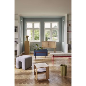 Consola DASH, Roble / Chapa Roble Natural - Hübsch. Vackart 2