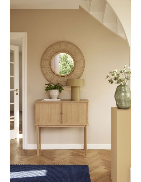 Consola DASH, Roble / Chapa Roble Natural - Hübsch. Vackart