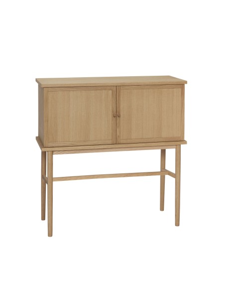 Consola DASH, Roble / Chapa Roble Natural - Hübsch. Vackart