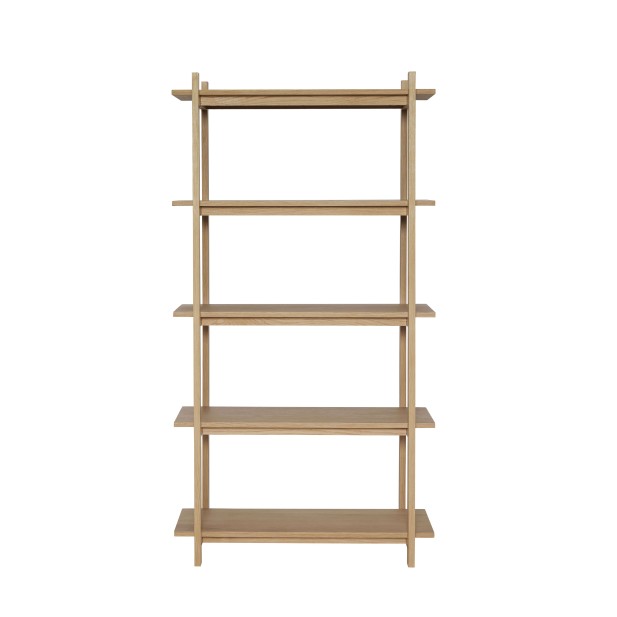 Estantería EPOCH, Roble / Chapa Roble Natural - Hübsch. Vackart