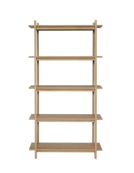 Estantería EPOCH, Roble / Chapa Roble Natural - Hübsch. Vackart