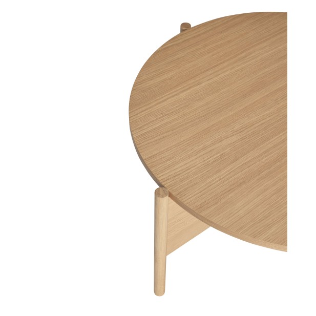 Mesa de Centro HERITAGE, Roble / Chapa Roble Natural - Hübsch. Vackart Mesa de Centro HERITAGE, Roble / Chapa Roble Natural - Hübsch. Vackart