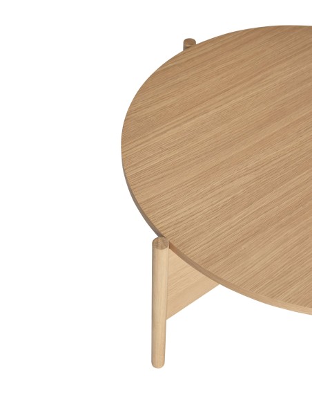 Mesa de Centro HERITAGE, Roble / Chapa Roble Natural - Hübsch. Vackart