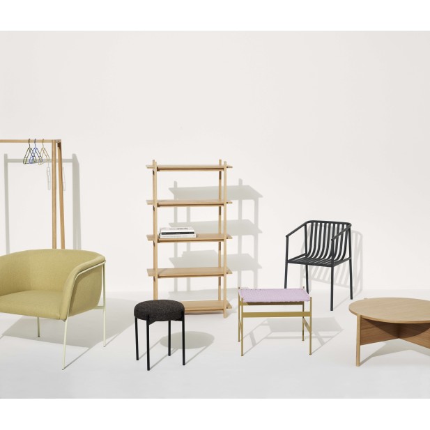 Mesa de Centro HERITAGE, Roble / Chapa Roble Natural - Hübsch. Vackart Mesa de Centro HERITAGE, Roble / Chapa Roble Natural - Hübsch. Vackart