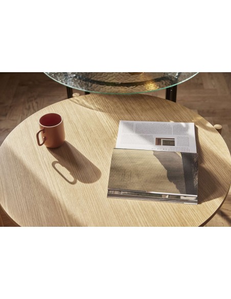 Mesa de Centro HERITAGE, Roble / Chapa Roble Natural - Hübsch. Vackart