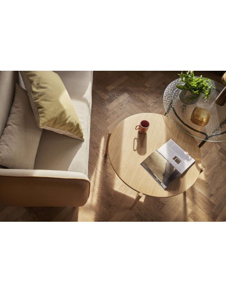Mesa de Centro HERITAGE, Roble / Chapa Roble Natural - Hübsch. Vackart
