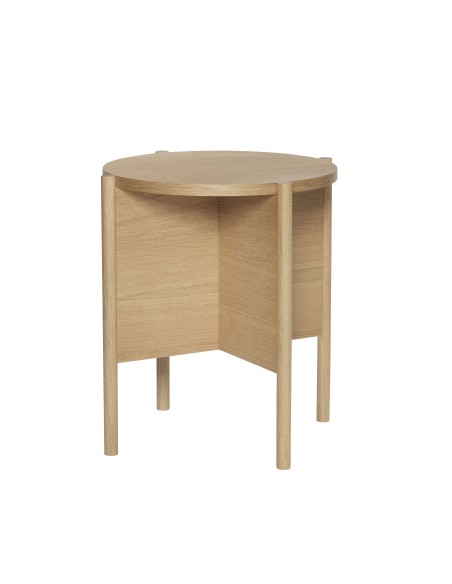 Mesa Auxiliar HERITAGE, Roble / Chapa Roble Natural - Hübsch. Vackart