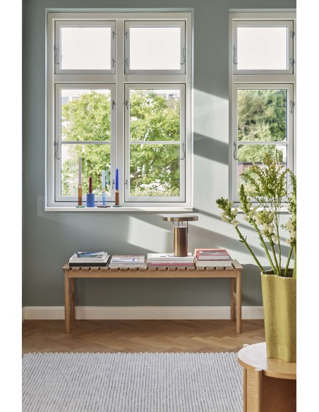 Mesa Auxiliar HERITAGE, Roble / Chapa Roble Natural - Hübsch. Vackart