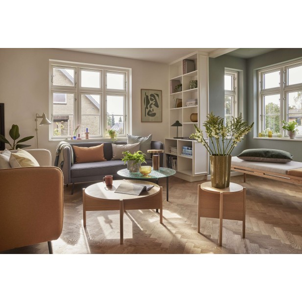 Mesa Auxiliar HERITAGE, Roble / Chapa Roble Natural - Hübsch. Vackart