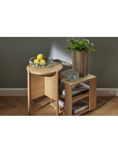 Mesa Auxiliar HERITAGE, Roble / Chapa Roble Natural - Hübsch. Vackart