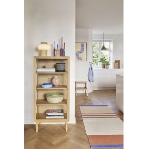 Vitrina KAISER, Roble Natural / Cristal - Hübsch. Vackart 2