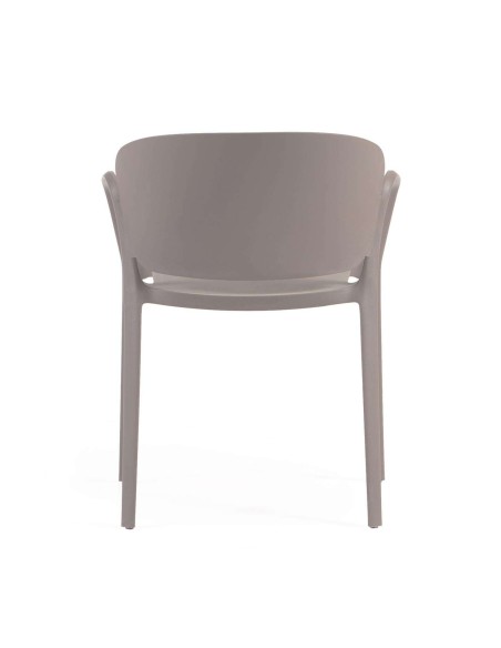 Silla 100% de exterior ANIA marrón - Kave Home
