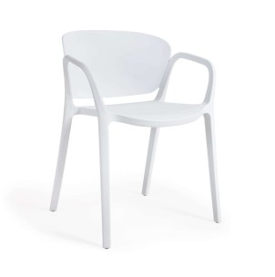 Silla 100% de exterior ANIA blanco - Kave Home; Vackart. CC6094S05. Los mejores muebles de diseño de la marca Kave Home