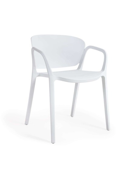 Silla 100% de exterior ANIA blanco - Kave Home