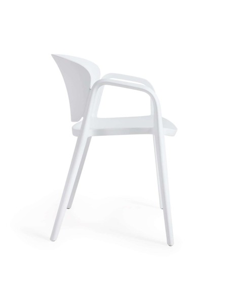 Silla 100% de exterior ANIA blanco - Kave Home