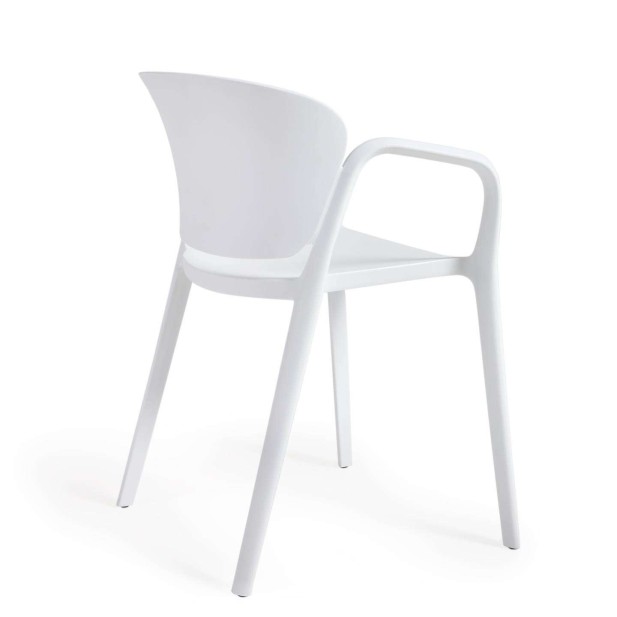 Silla 100% de exterior ANIA blanco - Kave Home Silla 100% de exterior ANIA blanco - Kave Home