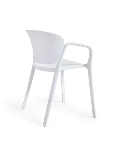 Silla 100% de exterior ANIA blanco - Kave Home