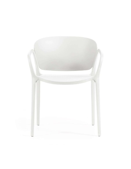 Silla 100% de exterior ANIA blanco - Kave Home