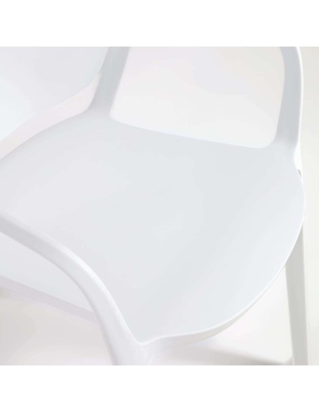 Silla 100% de exterior ANIA blanco - Kave Home
