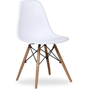 Silla Eames DSW blanca New Style, eames,eames chair