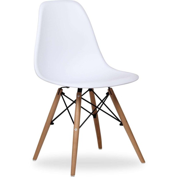 Silla Eames DSW blanca New Style