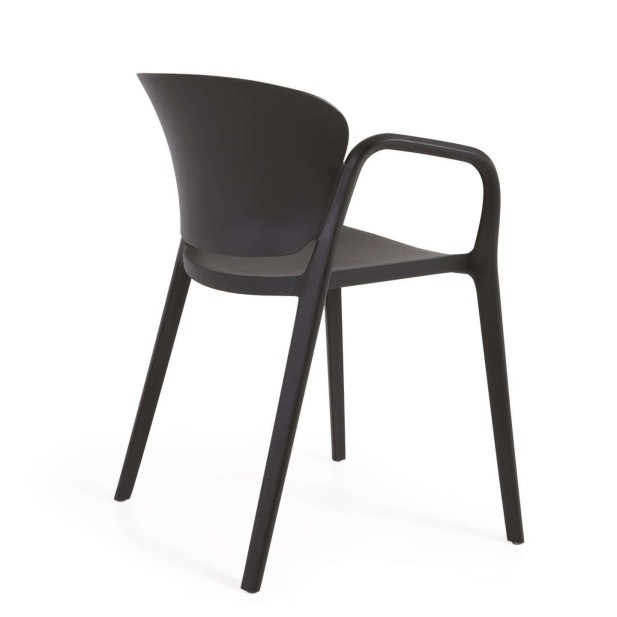 Silla 100% de exterior ANIA negro - Kave Home