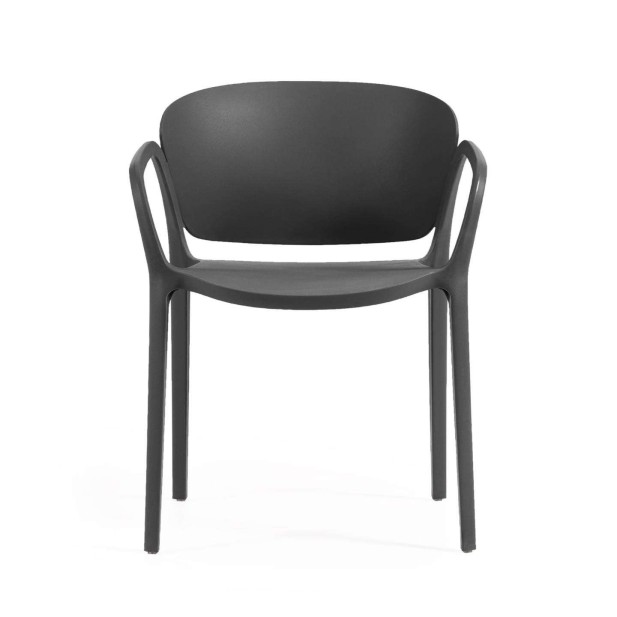 Silla 100% de exterior ANIA negro - Kave Home