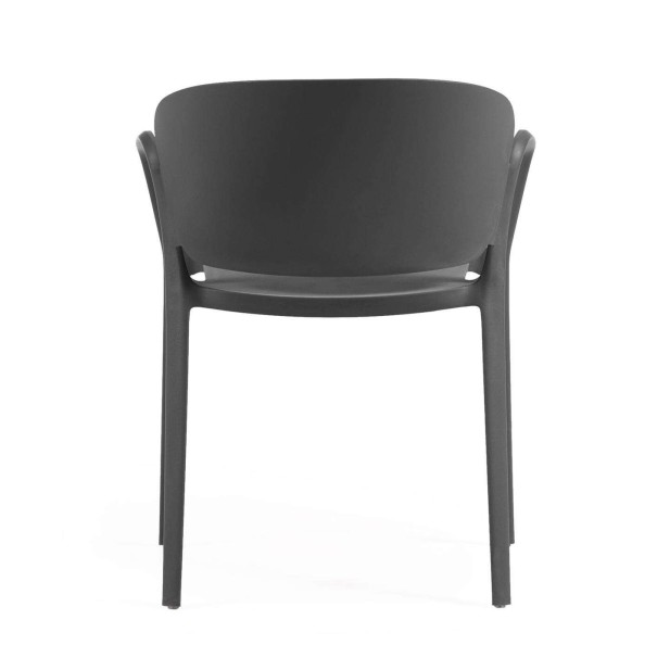 Silla 100% de exterior ANIA negro - Kave Home