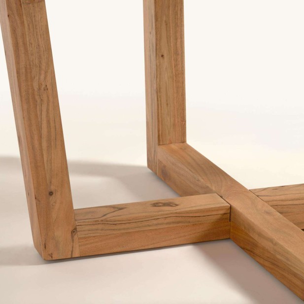 Mesa redonda NAHLA Ø120cm acacia natural - Kave Home