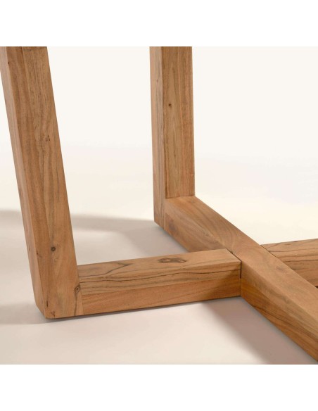 Mesa redonda NAHLA Ø120cm acacia natural - Kave Home