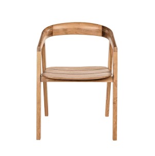 Silla ARC EXTERIOR, Teca Reciclada Natural - Dareels. Las originales y exclusivas sillas de diseño de Dareels en Vackart, tu tienda de diseño online.