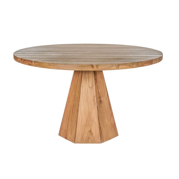 Mesa Exterior JATI WL Ø130 cm, Teca Reciclada - Dareels. Vackart Mesa Exterior JATI WL Ø130 cm, Teca Reciclada - Dareels. Vackart